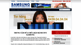What Trungtambaohanhtivisamsung.net.vn website looked like in 2020 (3 years ago)