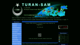 What Turansam.org website looked like in 2020 (3 years ago)