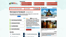 What Tutorialpandit.com.cutestat.com website looked like in 2020 (3 years ago)