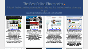 What Thebestonlinepharmacies.net website looked like in 2020 (3 years ago)