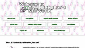 What Trainerkelly.net website looked like in 2020 (4 years ago)