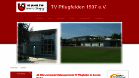 What Tvpflugfelden.de website looked like in 2020 (3 years ago)