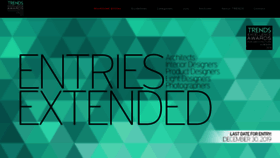 What Trendsawards.in website looked like in 2020 (3 years ago)