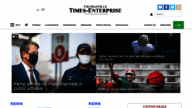 What Timesenterprise.com website looked like in 2020 (3 years ago)