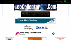 What Teocollector.com website looked like in 2020 (3 years ago)