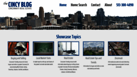 What Thecincyblog.com website looked like in 2020 (3 years ago)