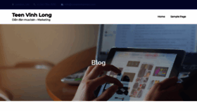 What Teenvinhlong.com website looked like in 2020 (3 years ago)