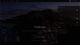What Todeska.app website looked like in 2020 (3 years ago)