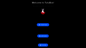 What Tutubox.io website looked like in 2020 (3 years ago)