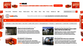 What Tzb-info.cz website looked like in 2020 (3 years ago)