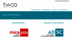 What Tvandco.fr website looked like in 2020 (3 years ago)