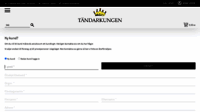 What Tandarkungen.se website looked like in 2020 (3 years ago)