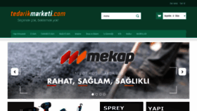 What Tedarikmarketi.com website looked like in 2020 (3 years ago)