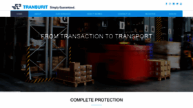 What Transurit.com website looked like in 2020 (3 years ago)