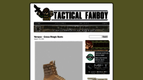 What Tacticalfanboy.com website looked like in 2020 (3 years ago)