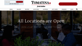 What Tomatina.com website looked like in 2020 (3 years ago)