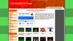 What Topjeuxsport.fr website looked like in 2020 (3 years ago)