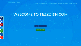 What Tezzdish.com website looked like in 2020 (3 years ago)