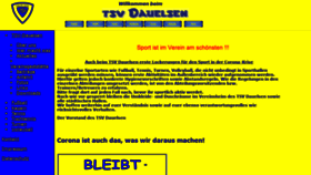 What Tsv-dauelsen.de website looked like in 2020 (3 years ago)