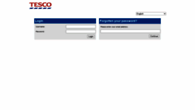 What Tesco.e-learningportal.com website looked like in 2020 (3 years ago)