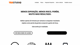 What Tekstudio.com.br website looked like in 2020 (3 years ago)
