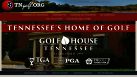 What Tngolf.org website looked like in 2020 (3 years ago)