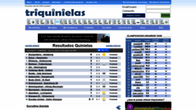 What Triquinielas.com website looked like in 2020 (3 years ago)