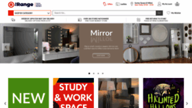 What Therange.co.uk website looked like in 2020 (5 years ago)