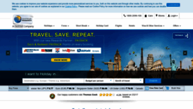 What Thomascook.in website looked like in 2020 (3 years ago)