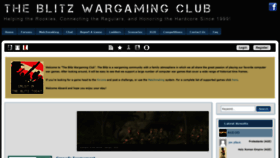 What Theblitz.org website looked like in 2020 (3 years ago)
