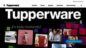 What Tupperware.com.ve website looked like in 2020 (3 years ago)