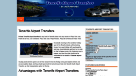 What Tenerifeairporttransfers.net website looked like in 2020 (3 years ago)
