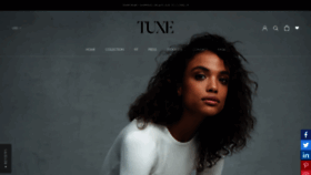 What Tuxebodywear.com website looked like in 2020 (3 years ago)