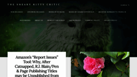 What Thesneakykittycritic.com website looked like in 2020 (3 years ago)