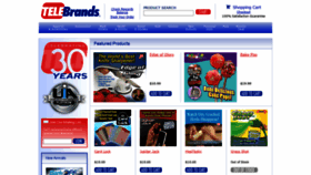 What Telebrands.net website looked like in 2020 (3 years ago)