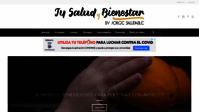 What Tusaludybienestar.es website looked like in 2020 (3 years ago)