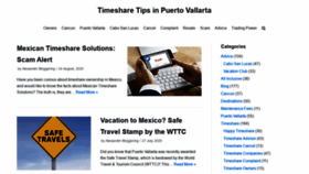 What Timeshareadvocates.org website looked like in 2020 (3 years ago)