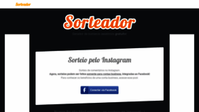 What Temp1.sorteador.com.br website looked like in 2020 (3 years ago)
