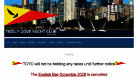 What Tiddlycove.bc.ca website looked like in 2020 (3 years ago)