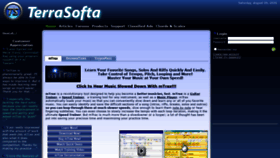 What Terrasofta.com website looked like in 2020 (3 years ago)