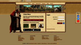 What Tribalwars.works website looked like in 2020 (3 years ago)