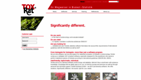 What Toxrat-solutions.de website looked like in 2020 (3 years ago)