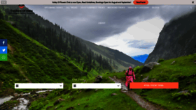 What Trekkersofindia.in website looked like in 2020 (3 years ago)