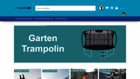 What Trampolin.one website looked like in 2020 (3 years ago)