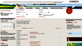 What Termine-regional.de website looked like in 2020 (3 years ago)
