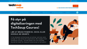 What Techsoup.dk website looked like in 2020 (3 years ago)