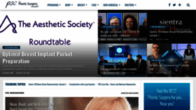 What Theplasticsurgerychannel.com website looked like in 2020 (3 years ago)