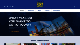 What Themeparkbrochures.net website looked like in 2020 (3 years ago)