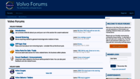 What Thevolvoforums.com website looked like in 2020 (3 years ago)