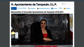 What Tampacan-slp.gob.mx website looked like in 2020 (3 years ago)